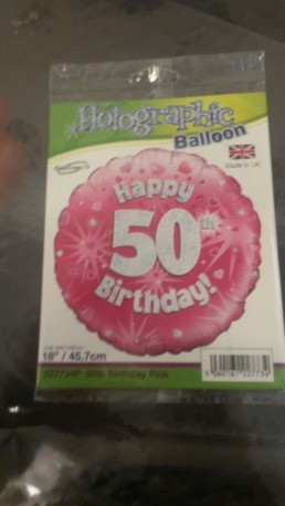 50th Balloon