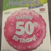 50th Balloon