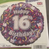 16th Balloon