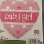 Baby Girl Balloon